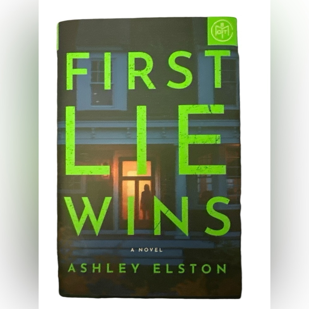First Lie Wins hardback thriller book